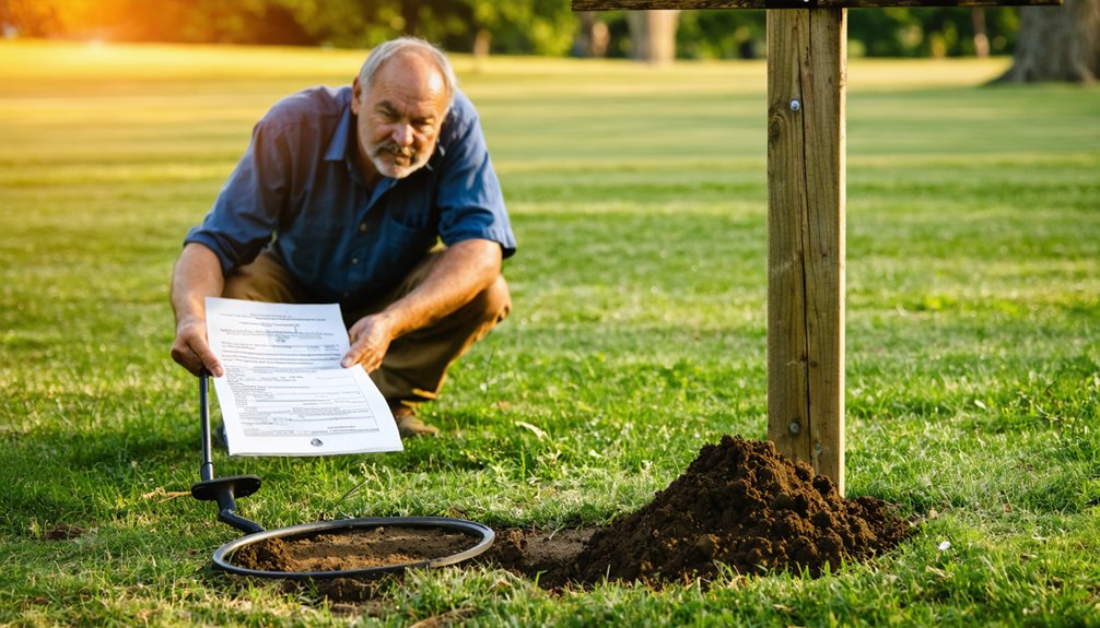 detecting vs digging permits
