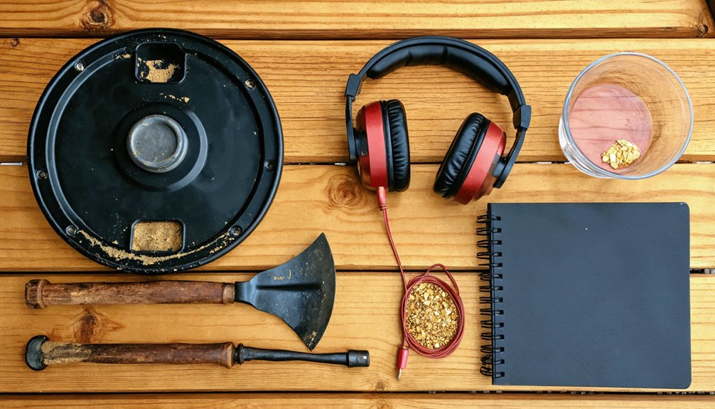 essential gear for prospecting
