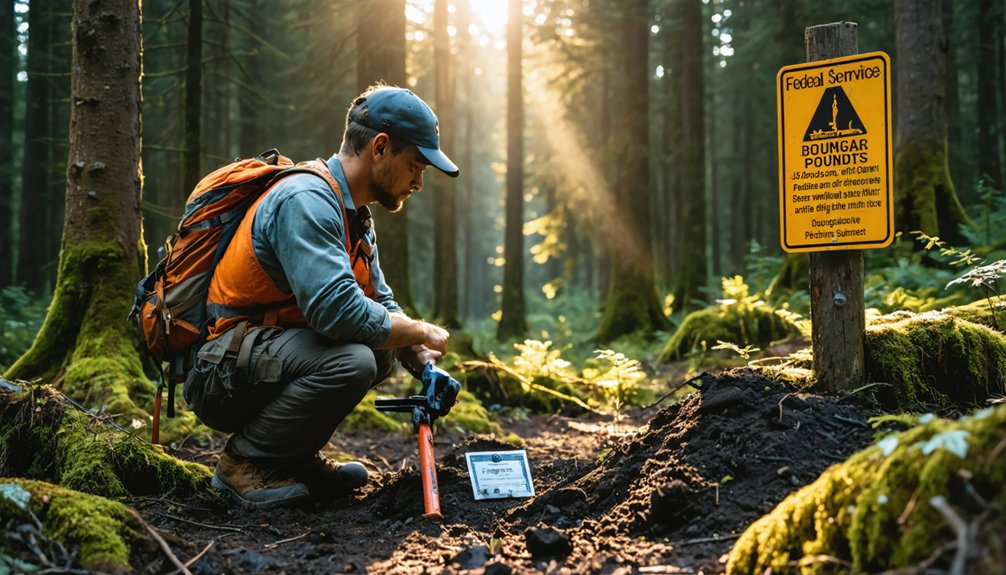 federal laws for metal detecting