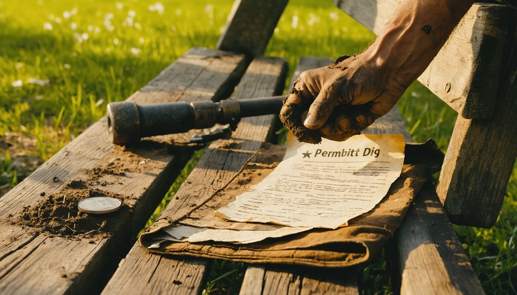 hempstead metal detecting regulations