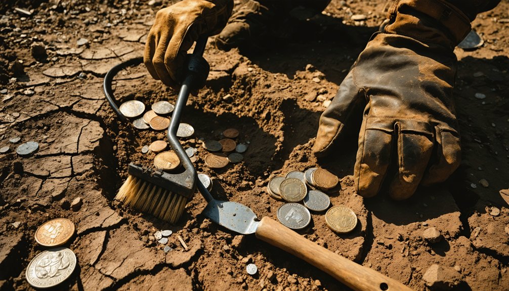 hunting for hidden treasure
