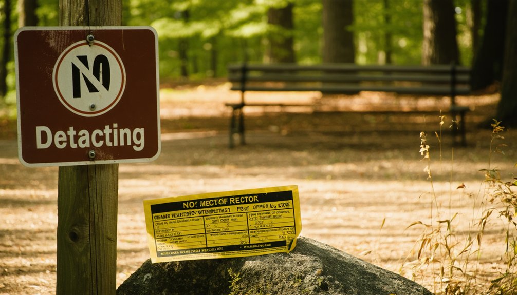 illegal metal detecting consequences