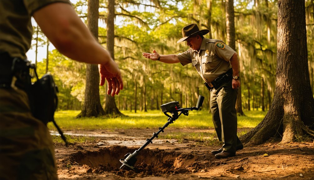 illegal metal detecting penalties