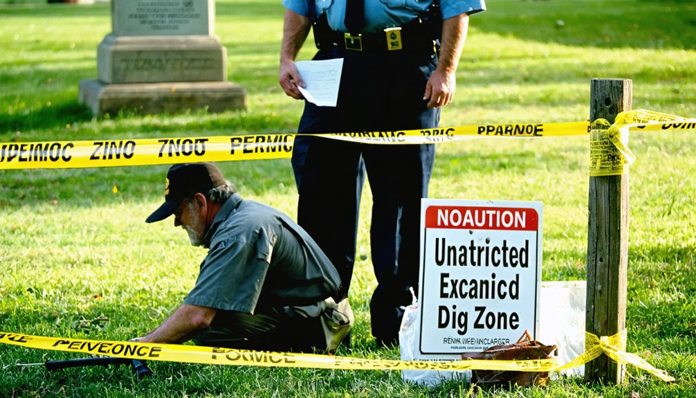 legal consequences of metal detecting