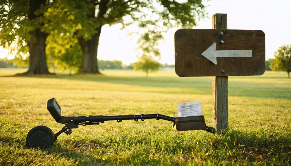 legal metal detecting locations