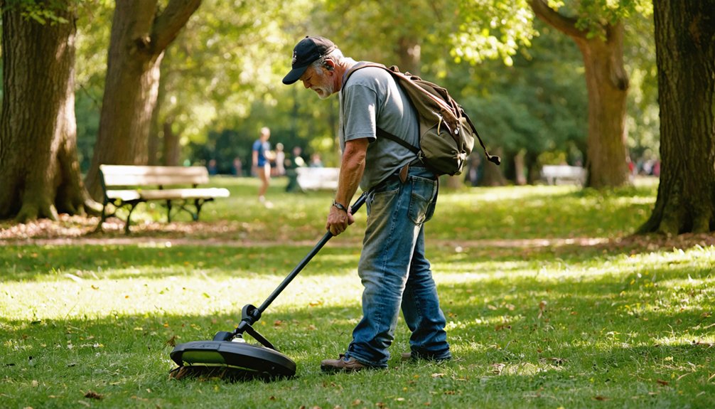 metal detecting for relaxation