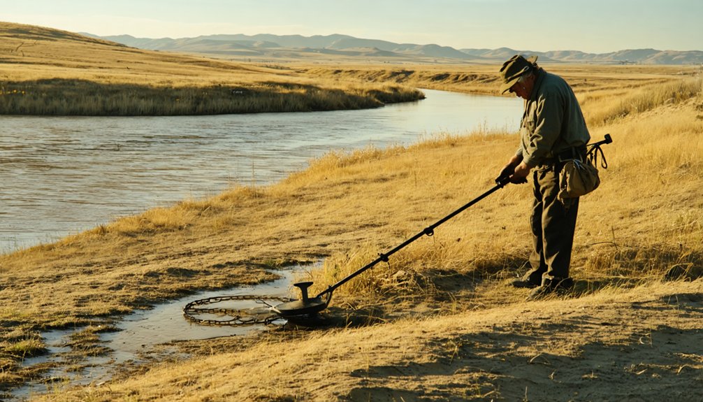 metal detecting guidelines near pierre