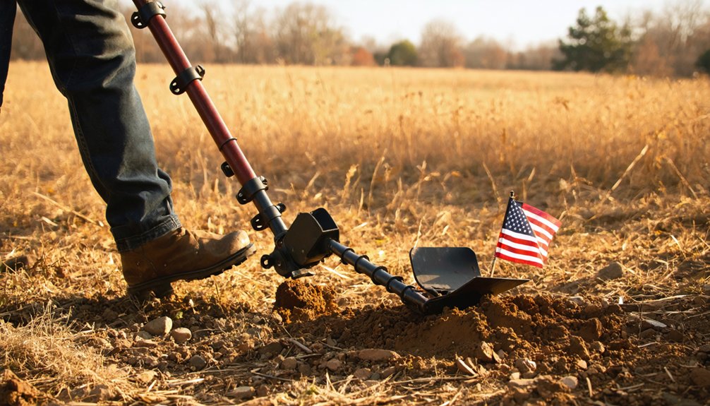 metal detecting guidelines oklahoma