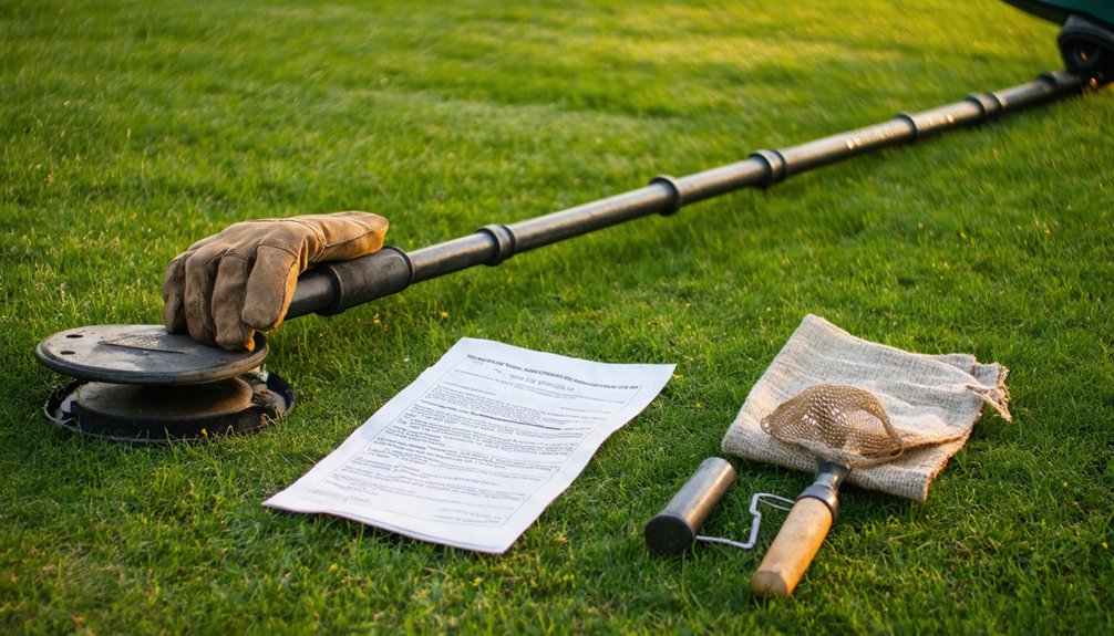 metal detecting guidelines orem