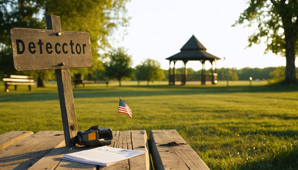 metal detecting permit regulations