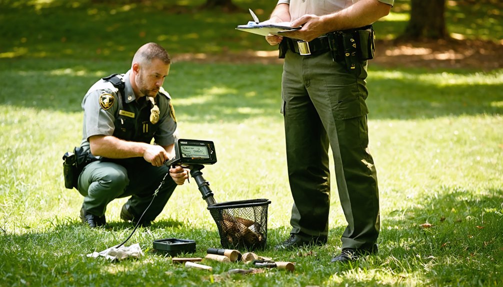 metal detecting permit required