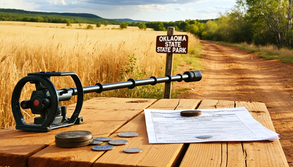 metal detecting permit required