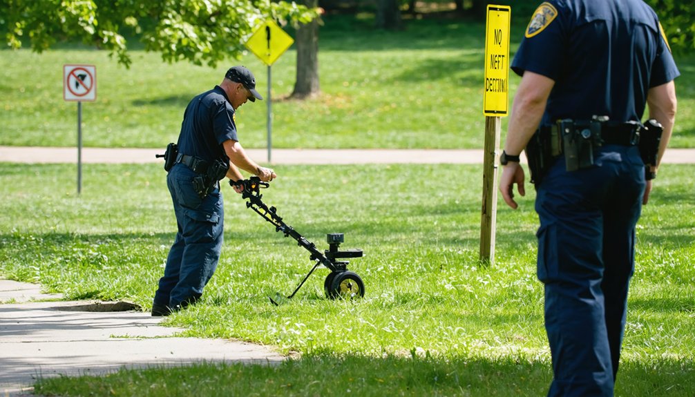metal detecting permit required