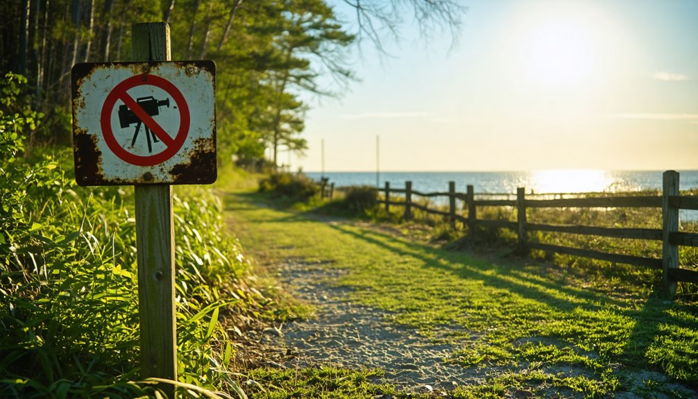 metal detecting prohibitions enforced