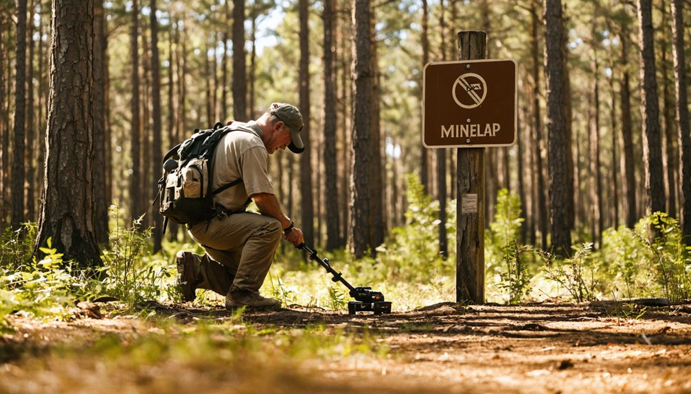metal detecting regulations alabama