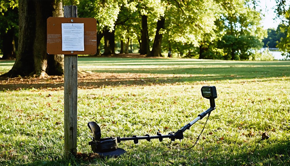 metal detecting regulations battle creek
