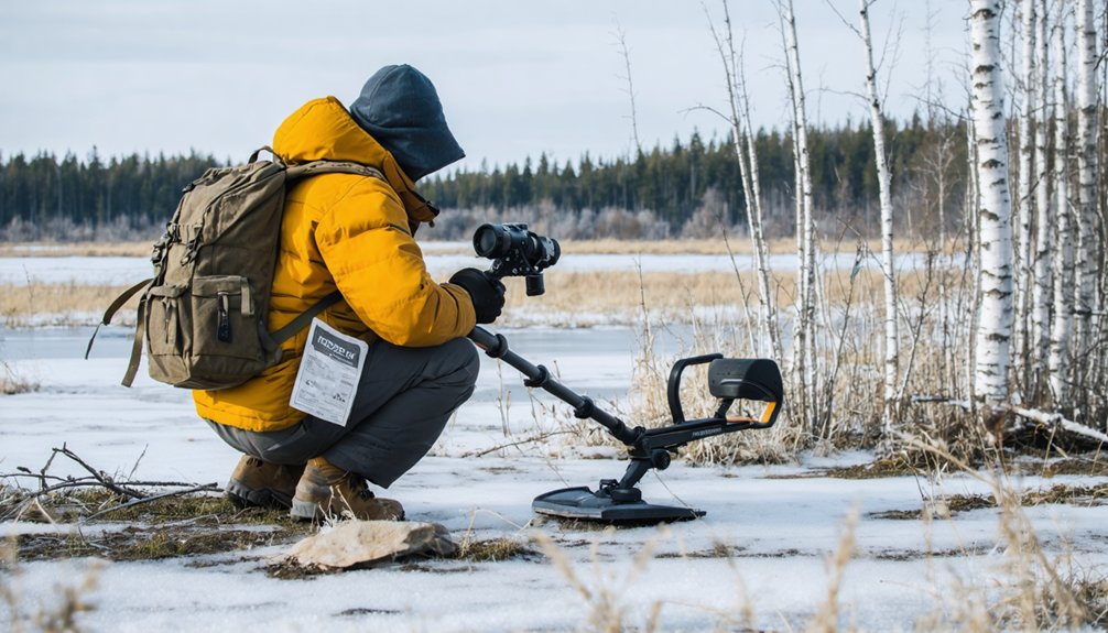 metal detecting regulations galena