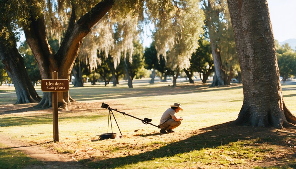 metal detecting regulations glendora