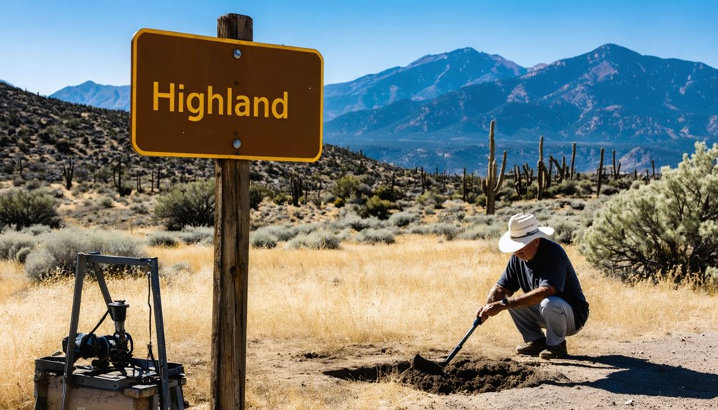 metal detecting regulations highland