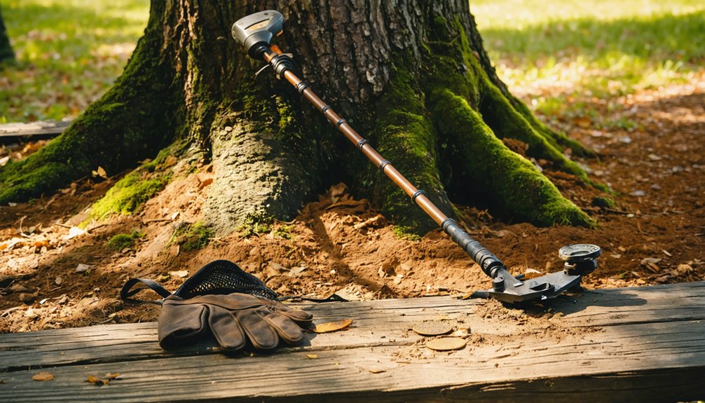 metal detecting regulations lafayette
