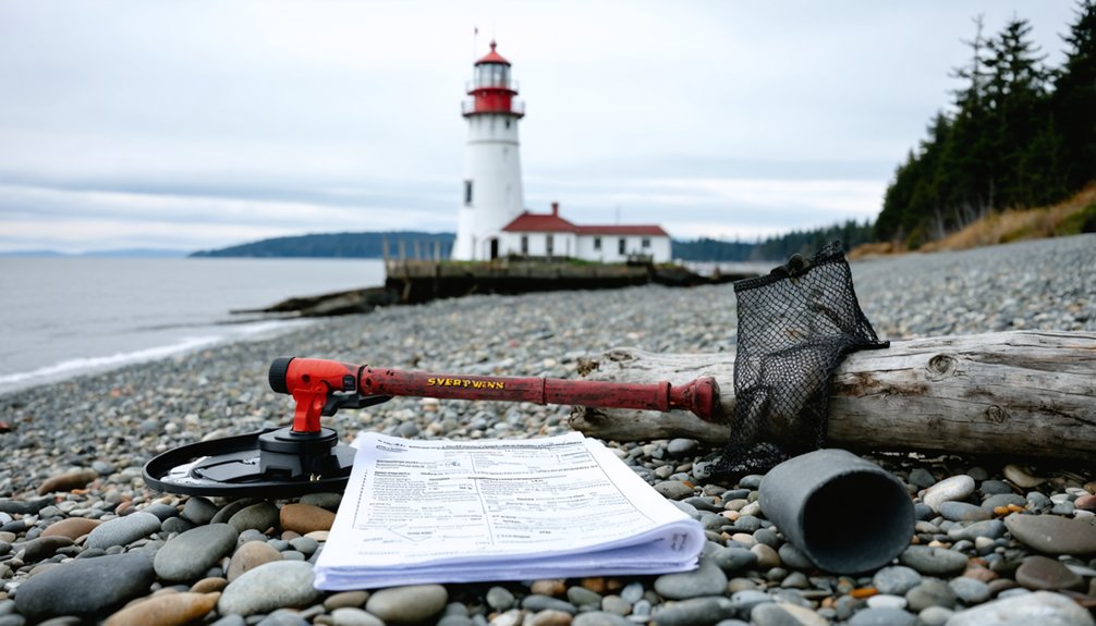 metal detecting regulations mukilteo