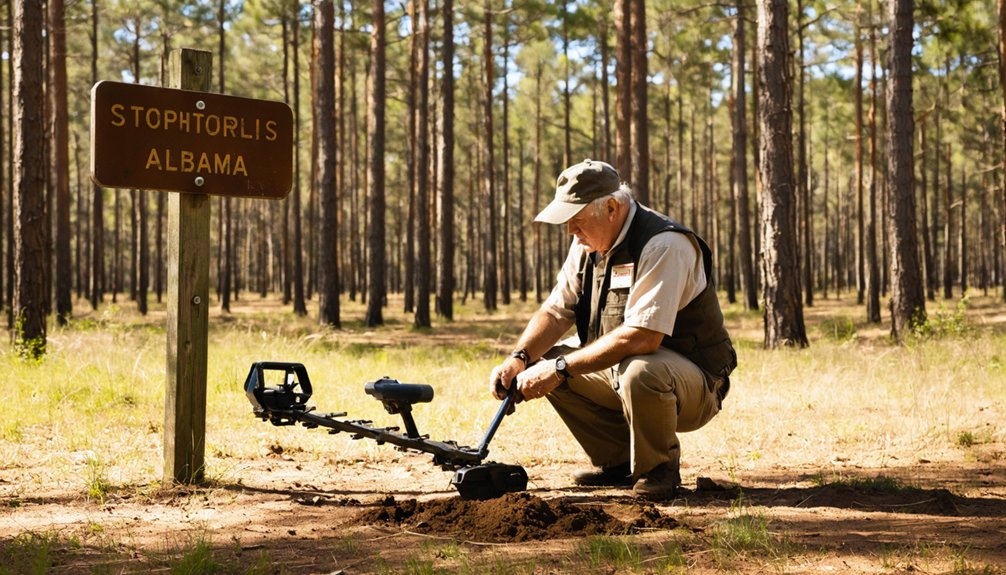 metal detecting regulations notasulga