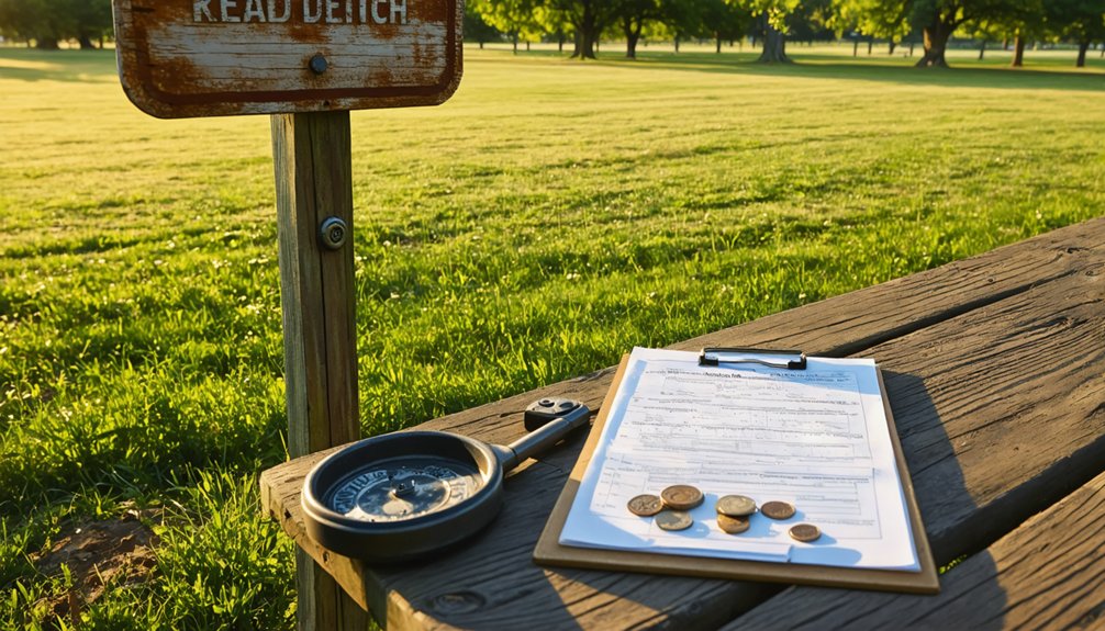 metal detecting regulations olathe