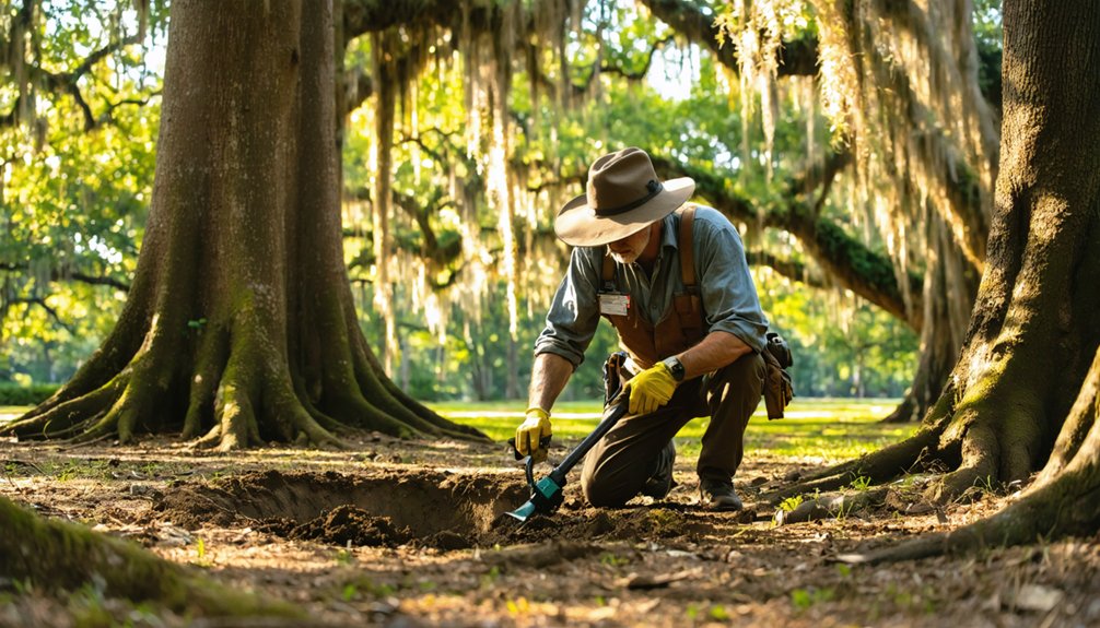 metal detecting regulations opelousas
