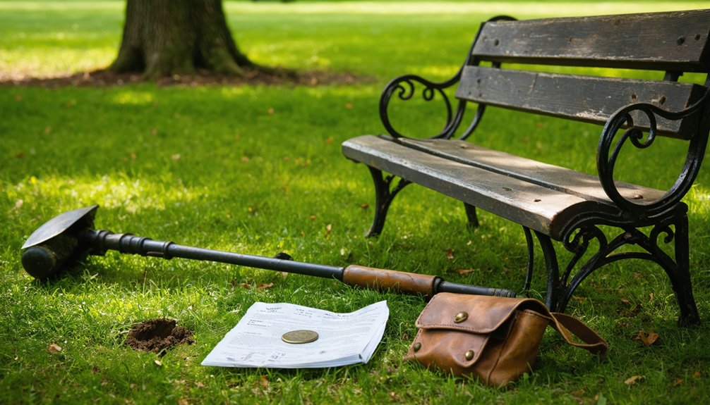metal detecting regulations sidney
