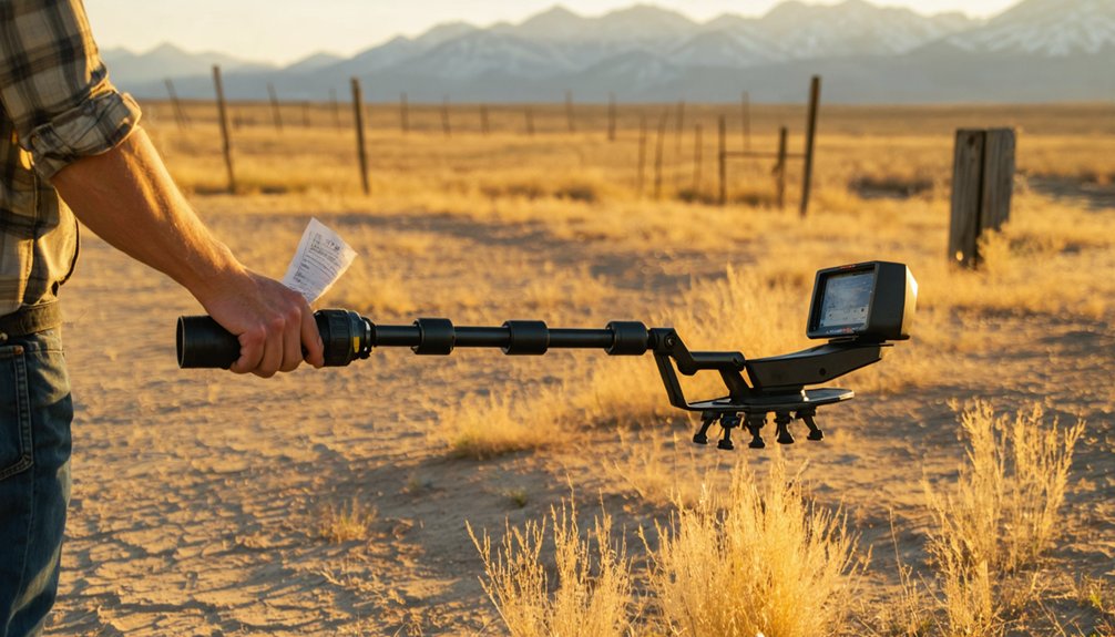obtain metal detecting permit