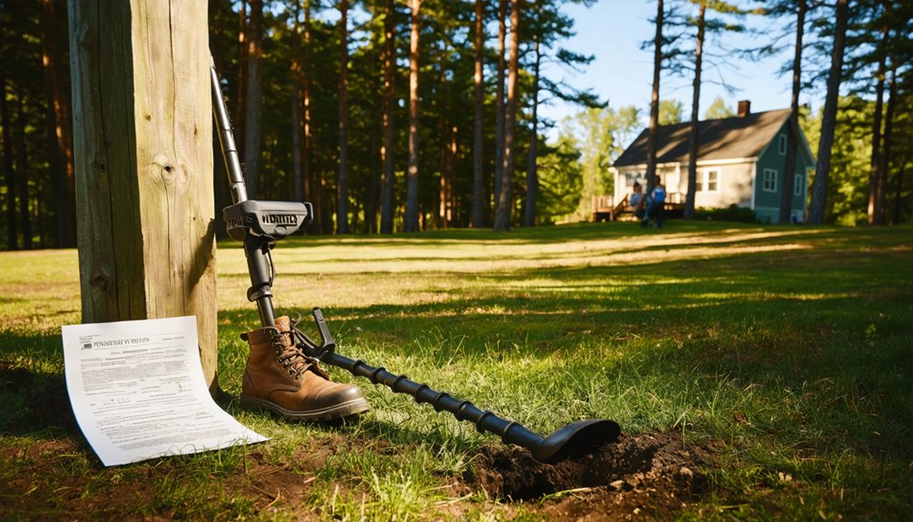 obtain written landowner permission
