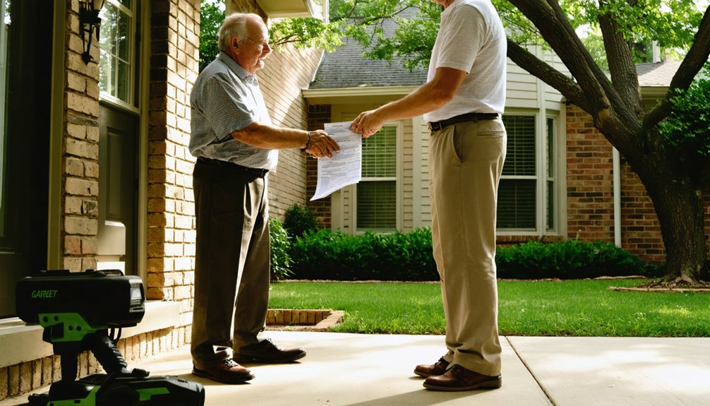 obtain written landowner permission