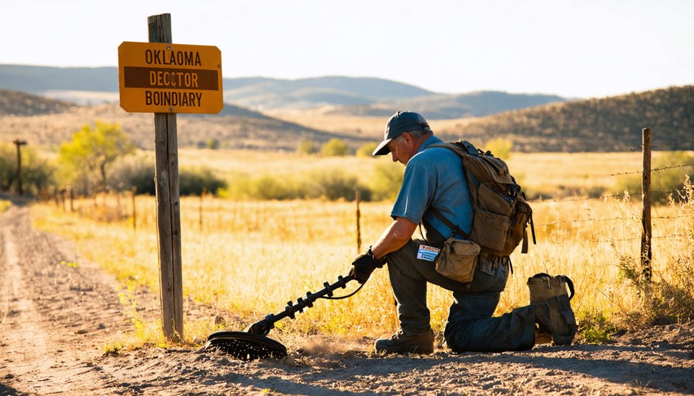 oklahoma metal detecting regulations