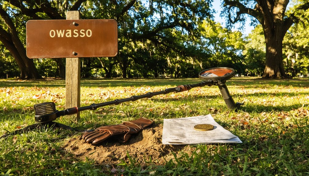 owasso metal detecting regulations