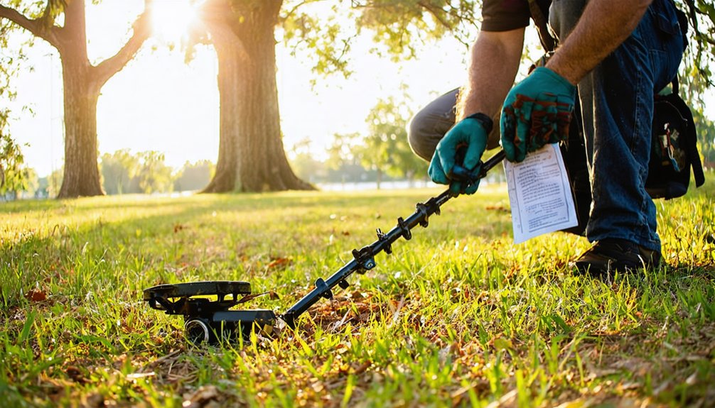 pineville metal detecting guidelines