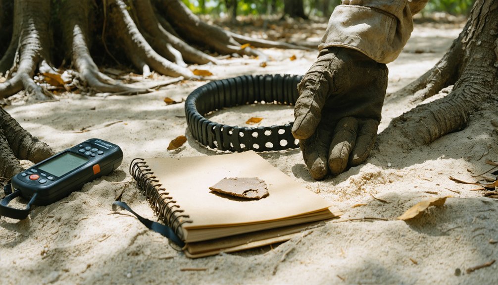 report found artifacts immediately