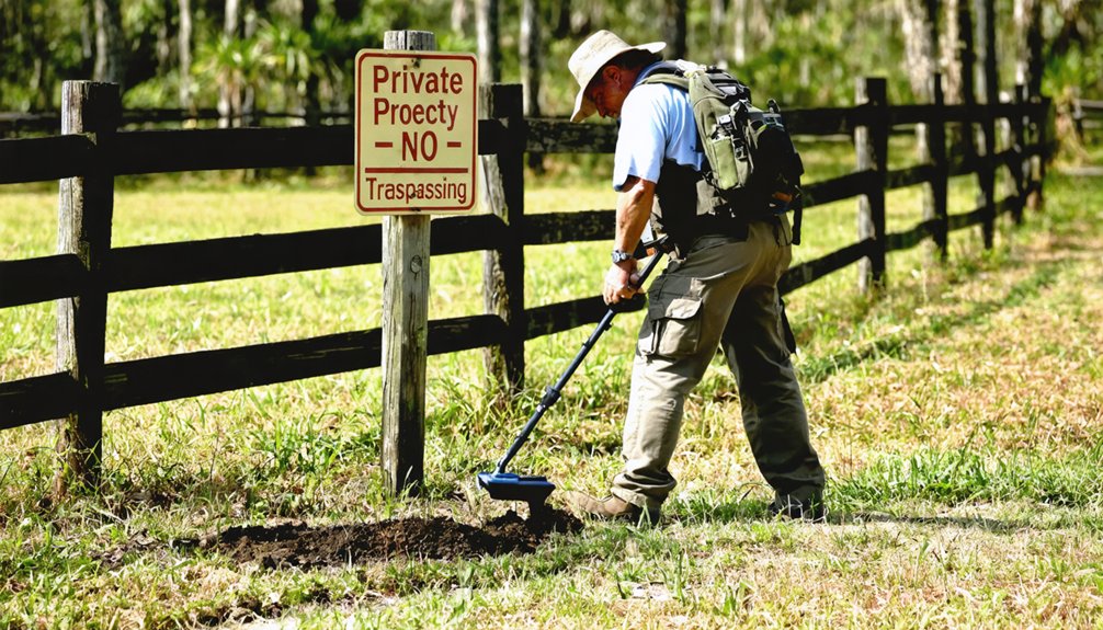 respect property boundaries legally
