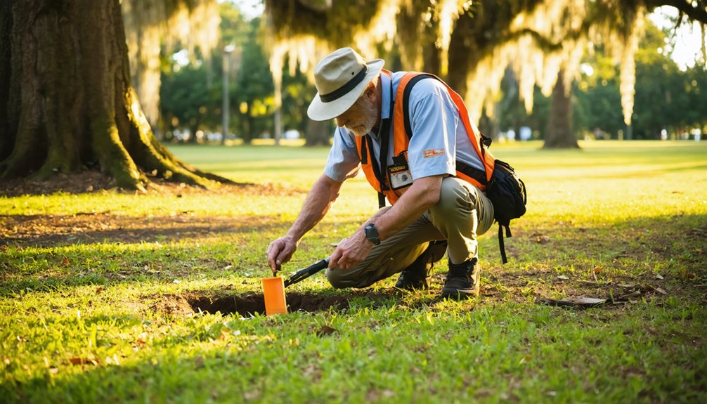 responsible digging etiquette required