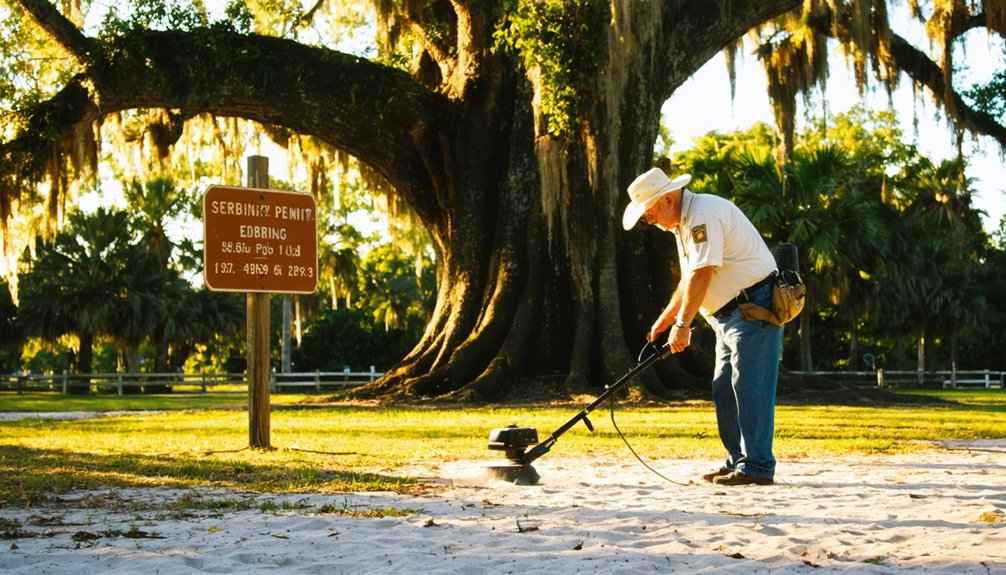 sebring metal detecting regulations