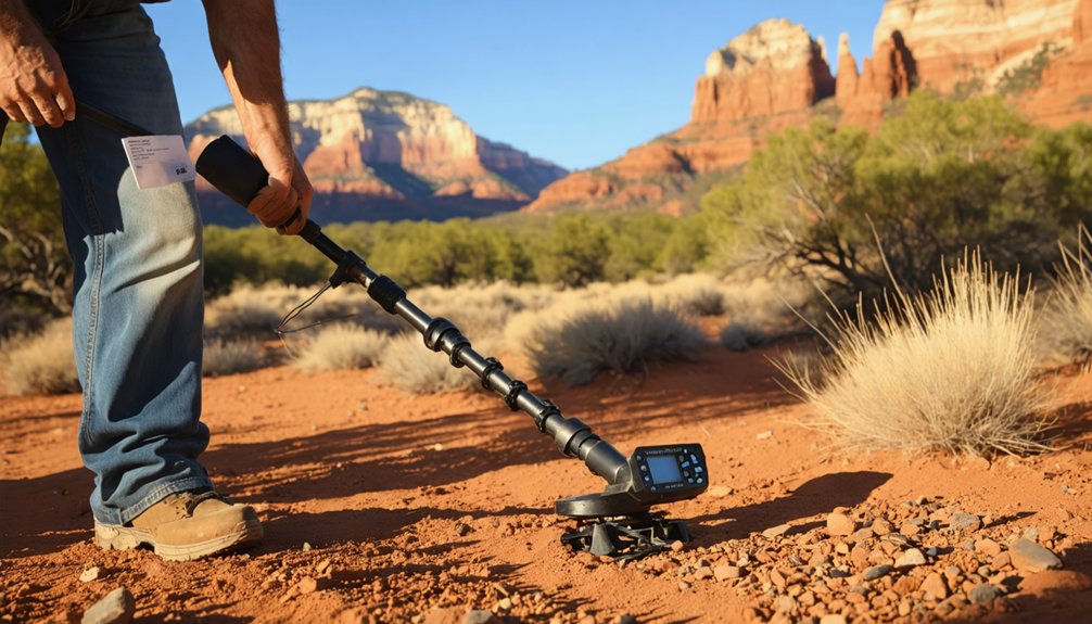sedona metal detecting regulations