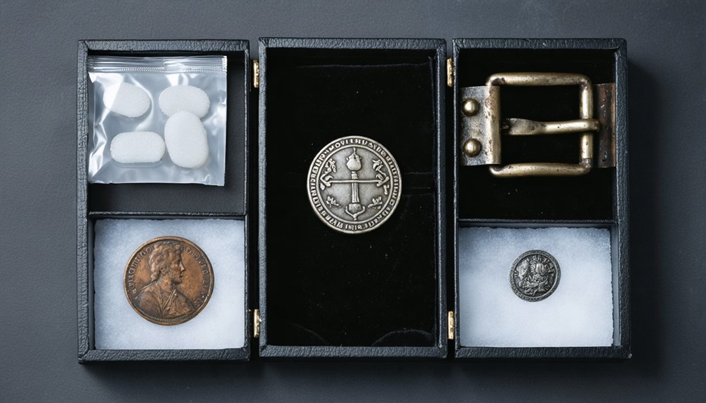 separate metals for preservation