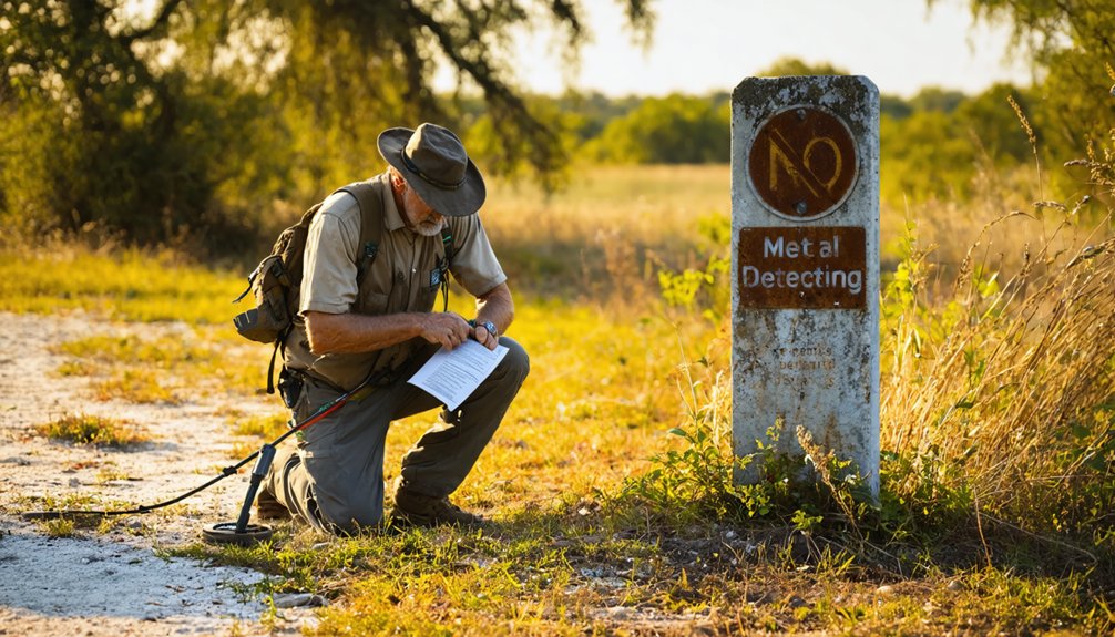 strict texas metal detecting rules