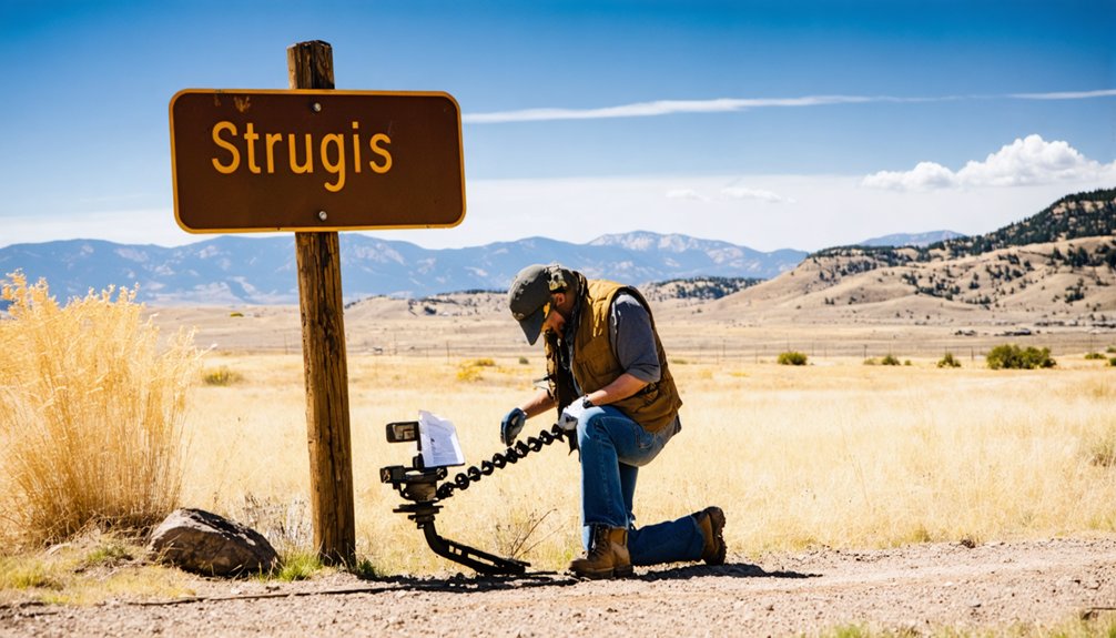 sturgis metal detecting regulations
