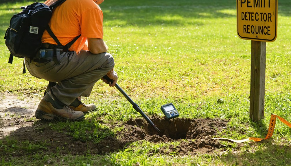 three inch digging limit