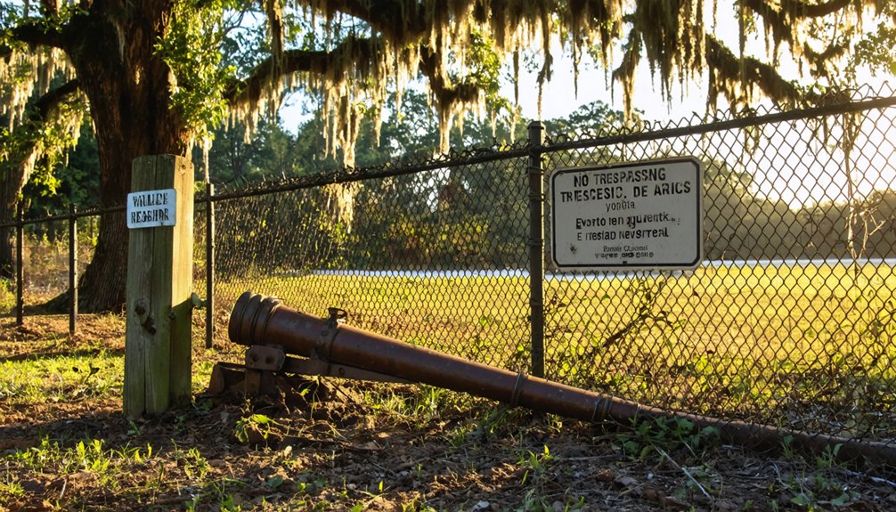 unauthorized metal detecting prohibited
