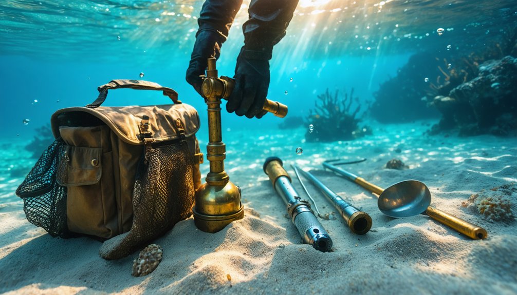 underwater treasure hunting gear