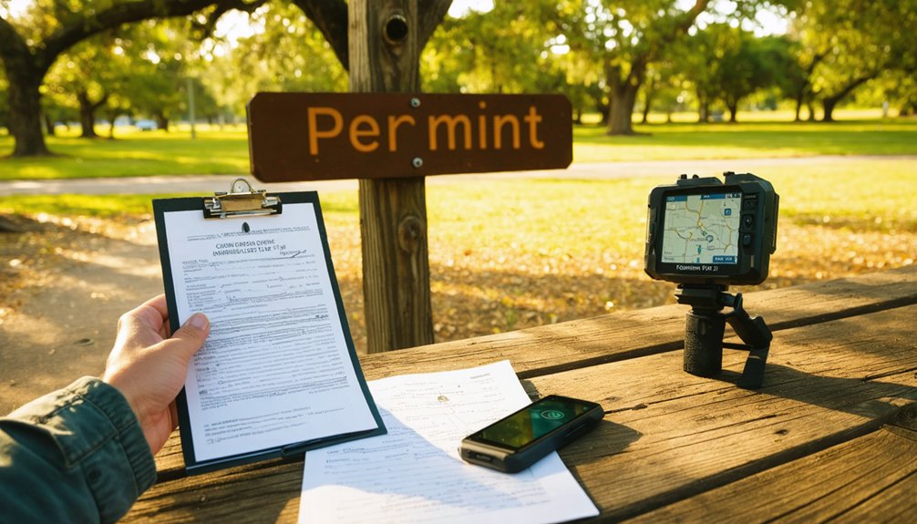 verify land ownership first