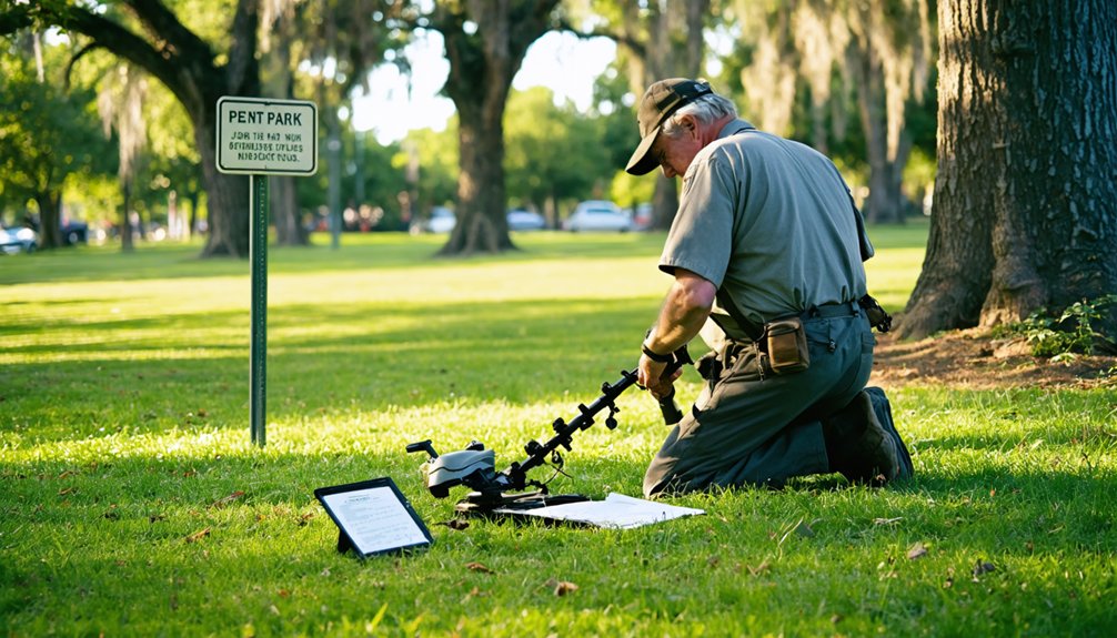 verify metal detecting regulations