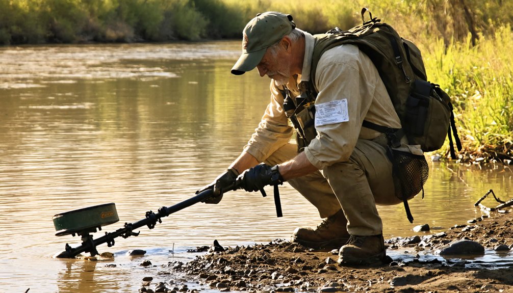 waterway metal detecting rules