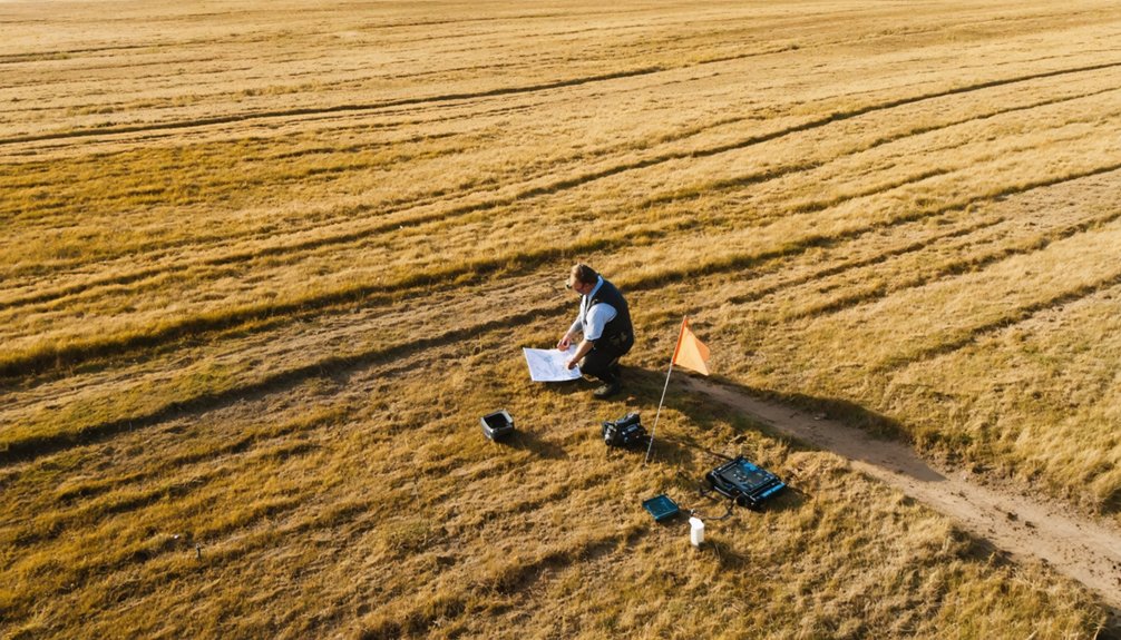 aerial survey enhances metal detecting